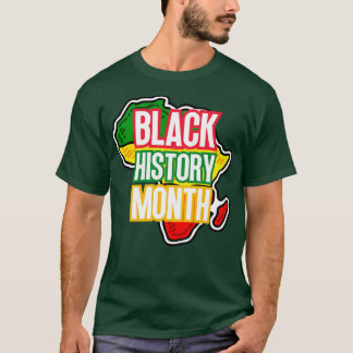 Camiseta Mapa do mês da história negra 22