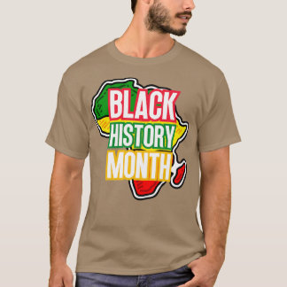 Camiseta Mapa do mês da história negra 28