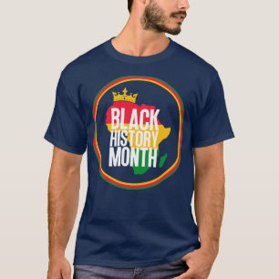 Camiseta Mapa do mês da história negra 44