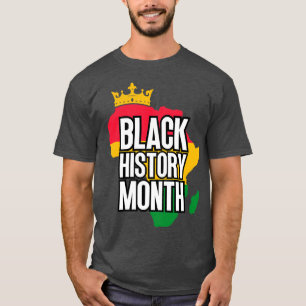 Camiseta Mapa do mês da história negra 57