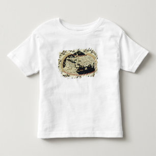 Camiseta Mapa do mundo
