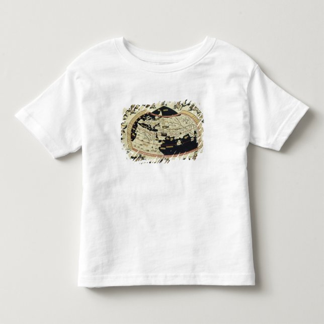 Camiseta Mapa do mundo (Frente)