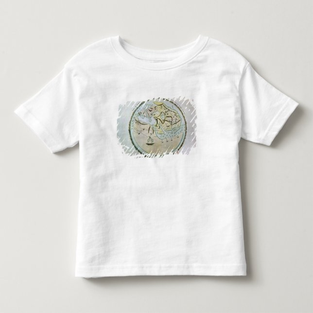 Camiseta Mapa do mundo (Frente)