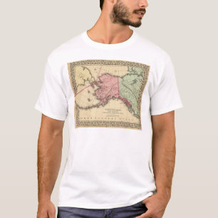 Camiseta Mapa do nanowatt América por Mitchell