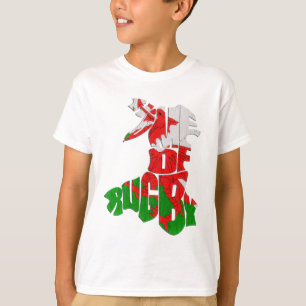 Camiseta Mapa do País de Gales