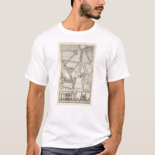Camiseta Mapa do parque de Greenwich
