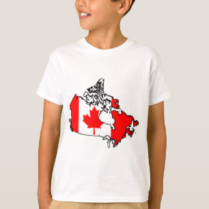 Camiseta mapa do pavilhão canadense