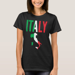 Camiseta Mapa do pavilhão italiano - italiano