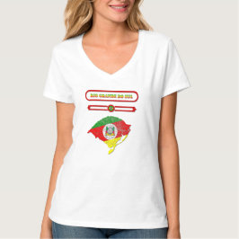 CAMISETA MAPA DO RIO GRANDE DO SUL. SAMER BRASIL