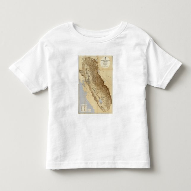 Camiseta Mapa do San Joaquin (Frente)