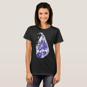 Camiseta Mapa do Sri Lanka em estilo grafite