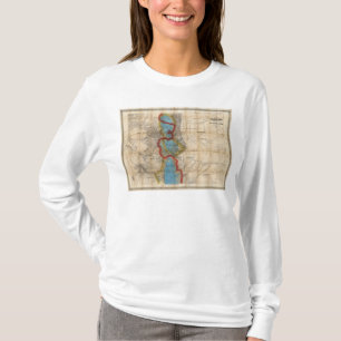 Camiseta Mapa do território de Colorado