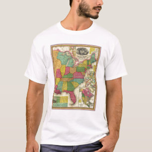 Camiseta Mapa dos Estados Unidos 2