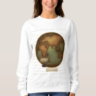 Camiseta Mapa dos Hemisférios Oriental e Ocidental 2