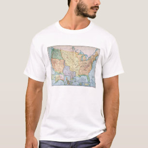 Camiseta Mapa: E.U. Expansão, 1905