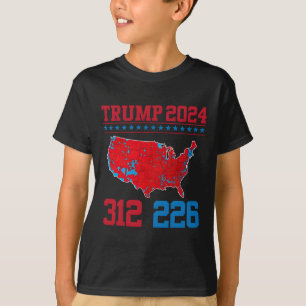 Camiseta Mapa Eleitoral 2024 312 Vermelho 2024 Resultados d