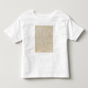Camiseta Mapa especial do atlas do parque de Tourtelotte
