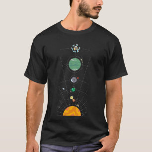 Camiseta Mapa Externo do Sistema Cardíaco Selvagens