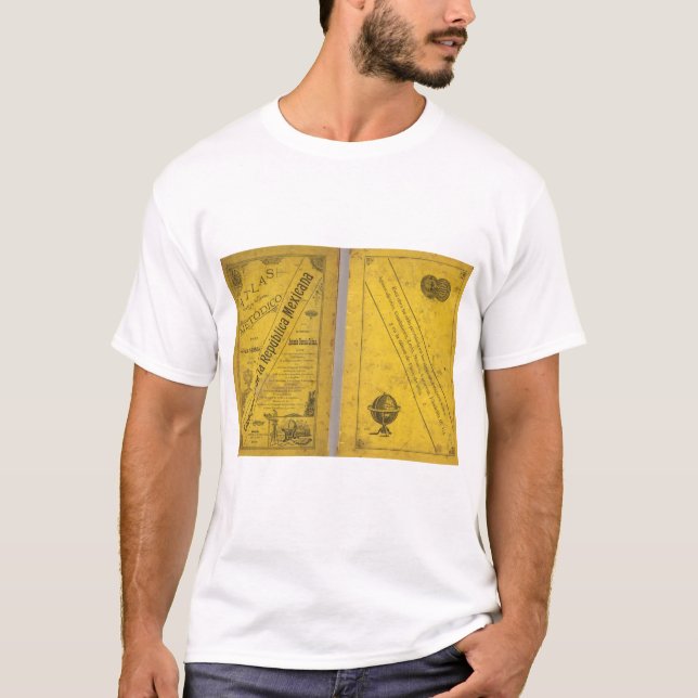 Camiseta Mapa geográfico (Frente)