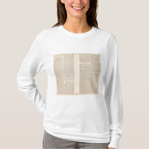 Camiseta Mapa Geological da America do Norte