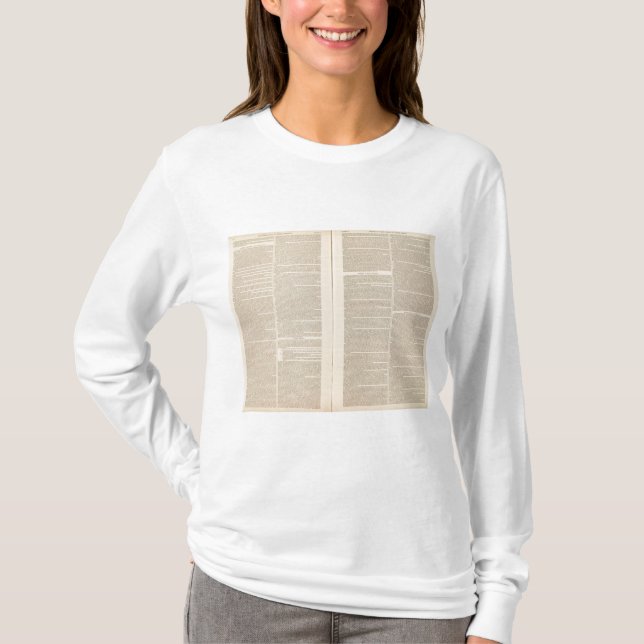Camiseta Mapa Geological da America do Norte (Frente)