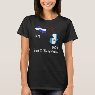 Camiseta Mapa guatemalteco da meia-tribo guatemalteca