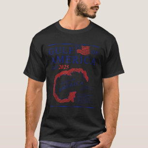 Camiseta Mapa Histórico 2025 do Golfo dos EUA
