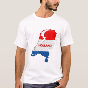 Camiseta Mapa Holandês