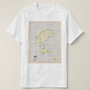 Camiseta Mapa ilustrado de Ibiza