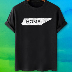 Camiseta mapa interno do Tennessee