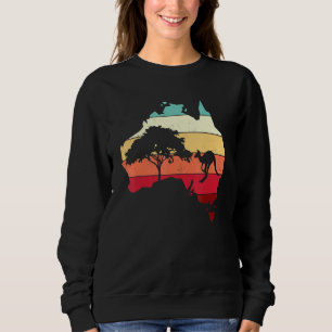 Camiseta Mapa Legal da Austrália Canguru Arco-íris Australi