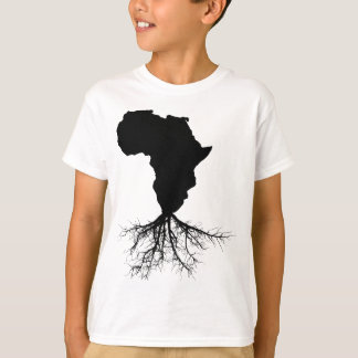 Camiseta Mapa Pan-Africano do Continente de Expat Africano
