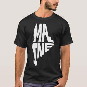 Camiseta Mapa Patriótico do Estado de Início do Desenho da 