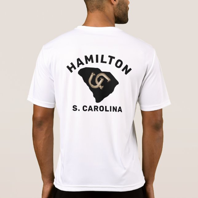 Camiseta Mapa Personalizado do Horsferes Pitching da Caroli (Verso)