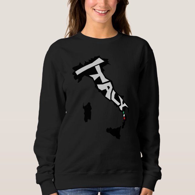 Camiseta Mapa Retro Itália (Frente)