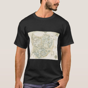 Camiseta Mapa rotulado de Trino