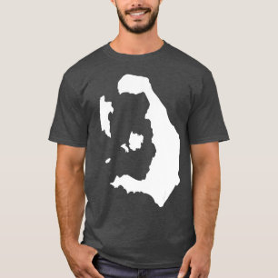 Camiseta mapa Santorini