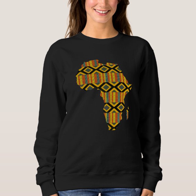 Camiseta Mapa tribal do Impressão africano do mapa de dashi (Frente)
