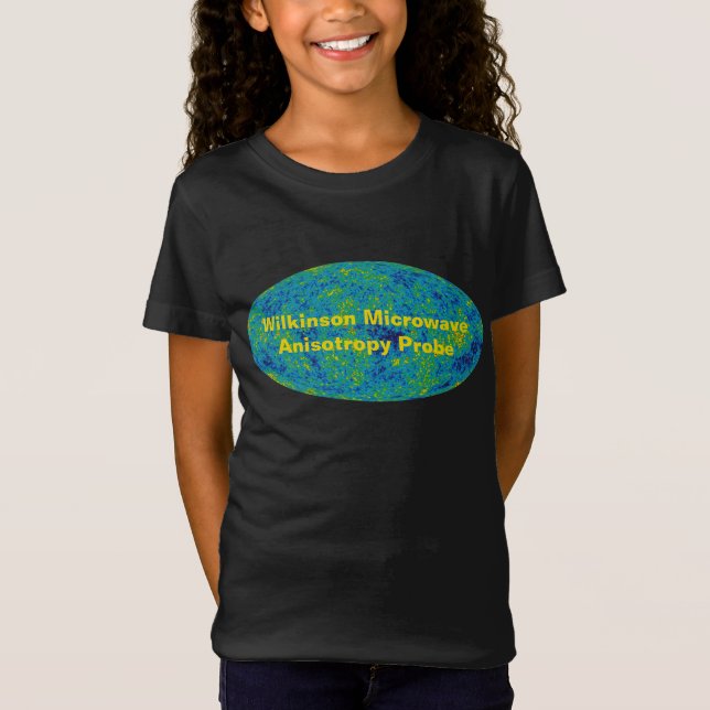 Camiseta Mapa Universo da Sonda de Anisotropia de Micro-Ond (Frente)