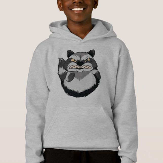 Camiseta Mapache Mal-humorado (Frente)