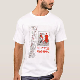 Camiseta Mapas de bicicleta