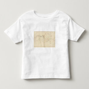 Camiseta Mapas de mina número de Comstock VIII
