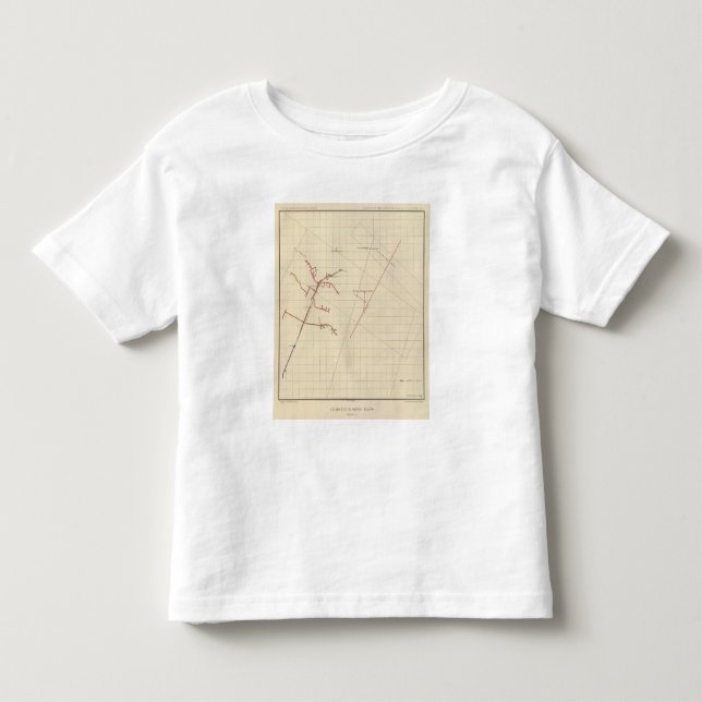 Camiseta Mapas de mina número de Comstock VIX (Frente)