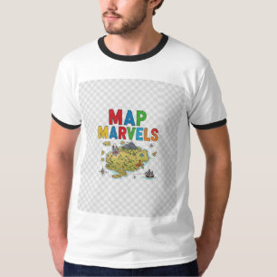 Camiseta Mapeie Marvels.