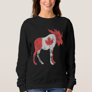 Camiseta Mapeou Leaf Animal Flag Canada Men Women