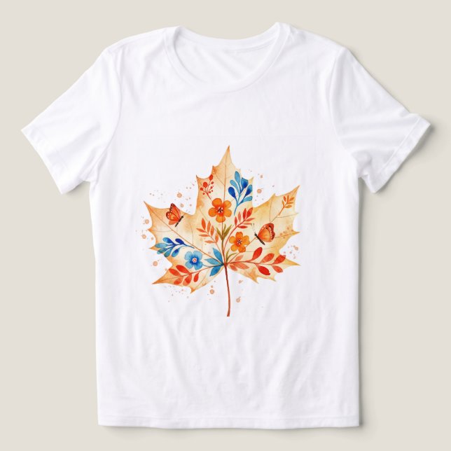 Camiseta Maple leaf (Design frontal)
