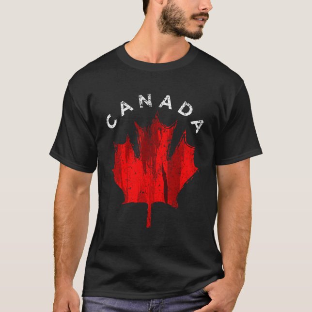Camiseta Maple Leaf Canada (Frente)