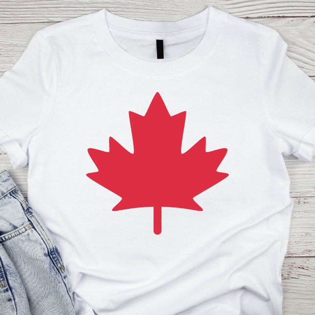 Camiseta Maple Leaf Canada Day (Criador carregado)