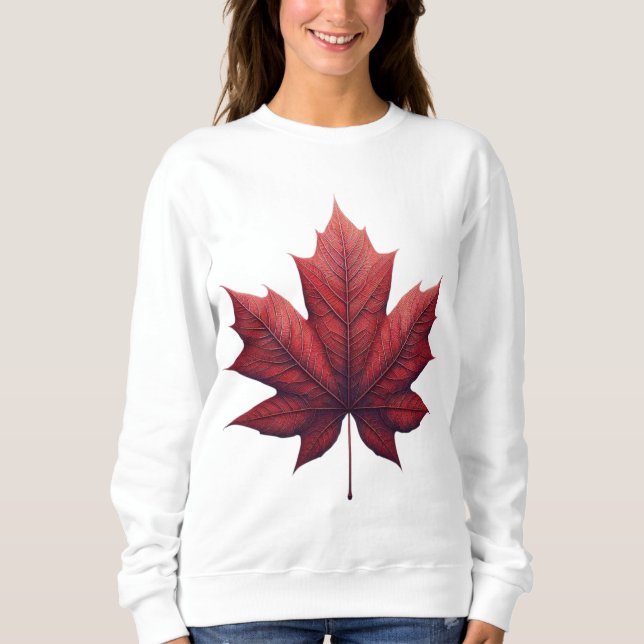 Camiseta Maple Leaf Shirt, Apparel, Fall Clothing (Frente)