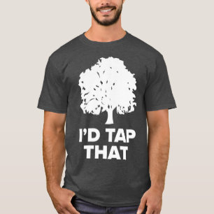 Camiseta Maple    SugaringEngraçado Xarope Farming Id Tap 